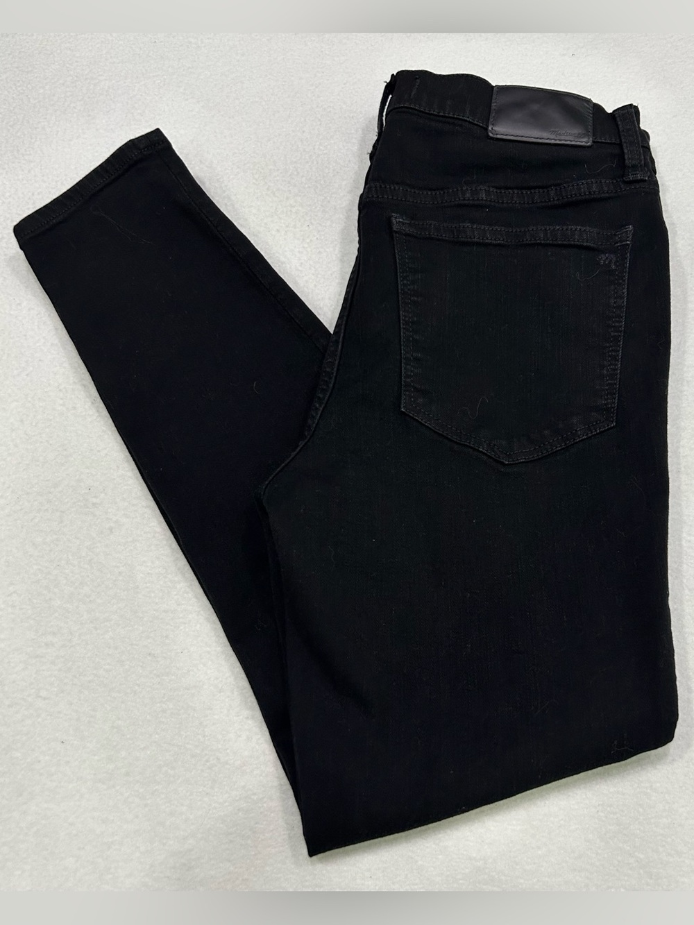 Madewell Road Tripper Women’s Black Jeans 28P  9.5” rise  25” inseam (G-17)